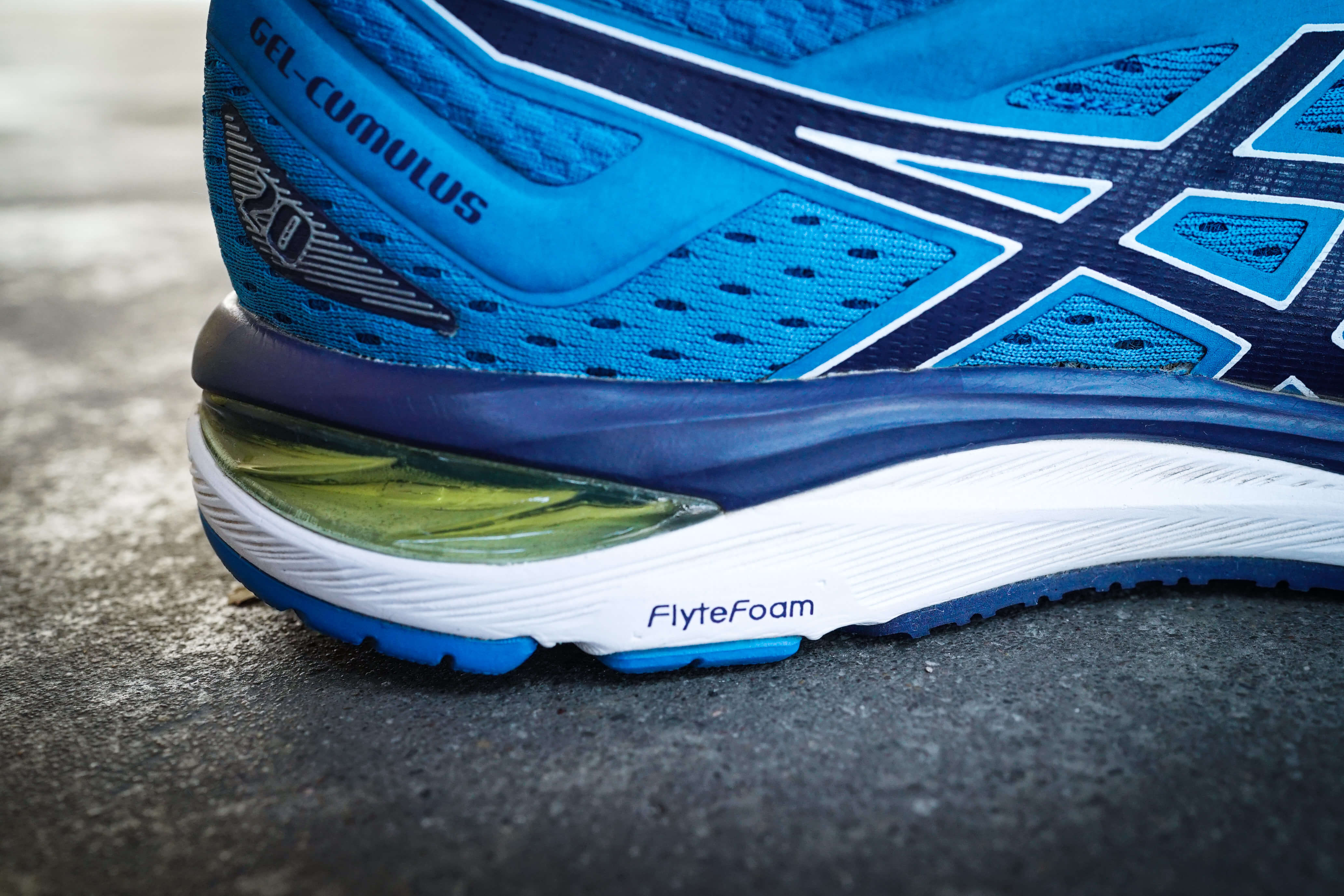 Flyte Foam Sohle des ASICS GEL-Cumulus 20